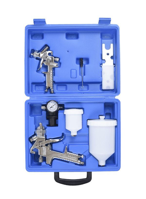 Aqua-fundatur imbre gun -HVLP-H-827-Suit argentum